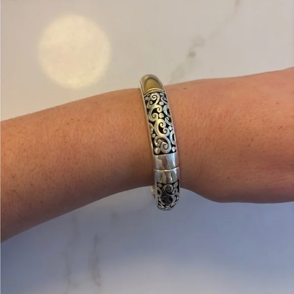 Brighton Silver and Gold Tone Bracelet - Picture 2 of 6